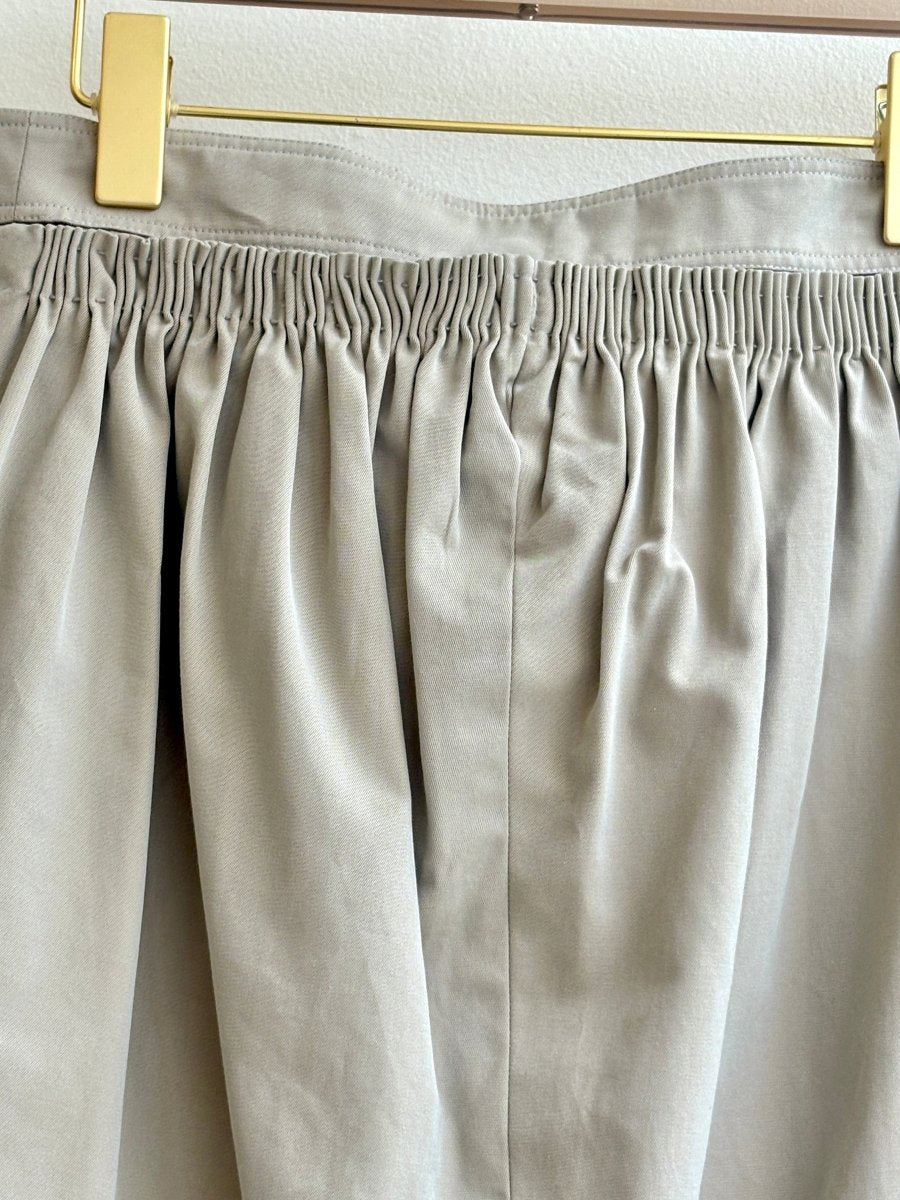 Calvin Klein | Beige Pencil Skirt w/ Bow Belt (Vintage) - Made X Hudson