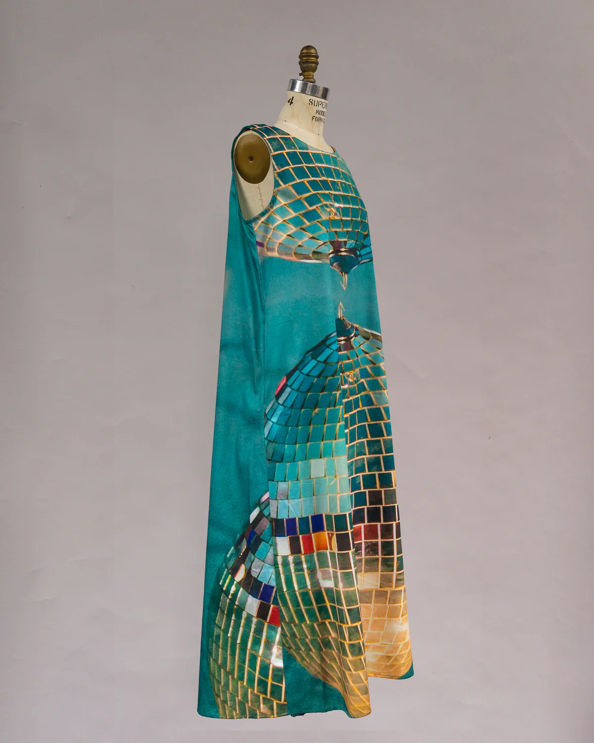Disco Sleeveless Long Dress - Made X Hudson