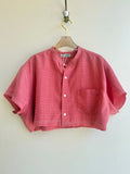 The Valley Shirt in Blush Checker (Reworked) - Made X Hudson