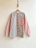Artist In Orbit| Red + Blue Stripe Button Down (Vintage) - Made X Hudson