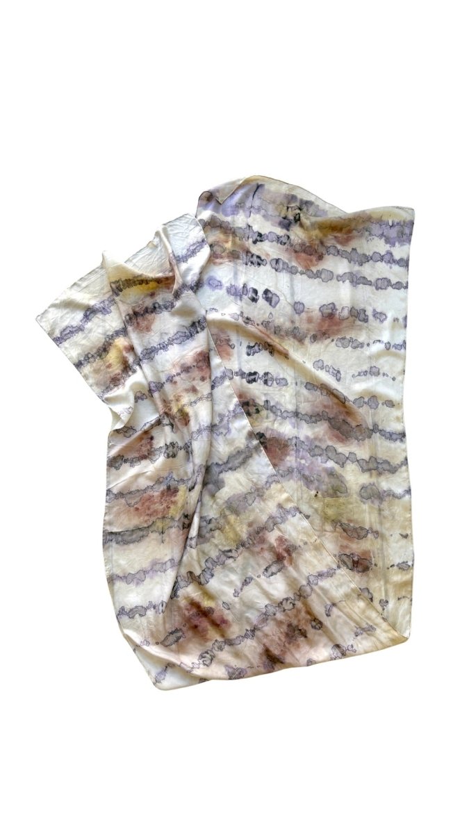 Eco Printed & Plant Dyed Scarves | Multiple Styles (Reworked) - Made X Hudson