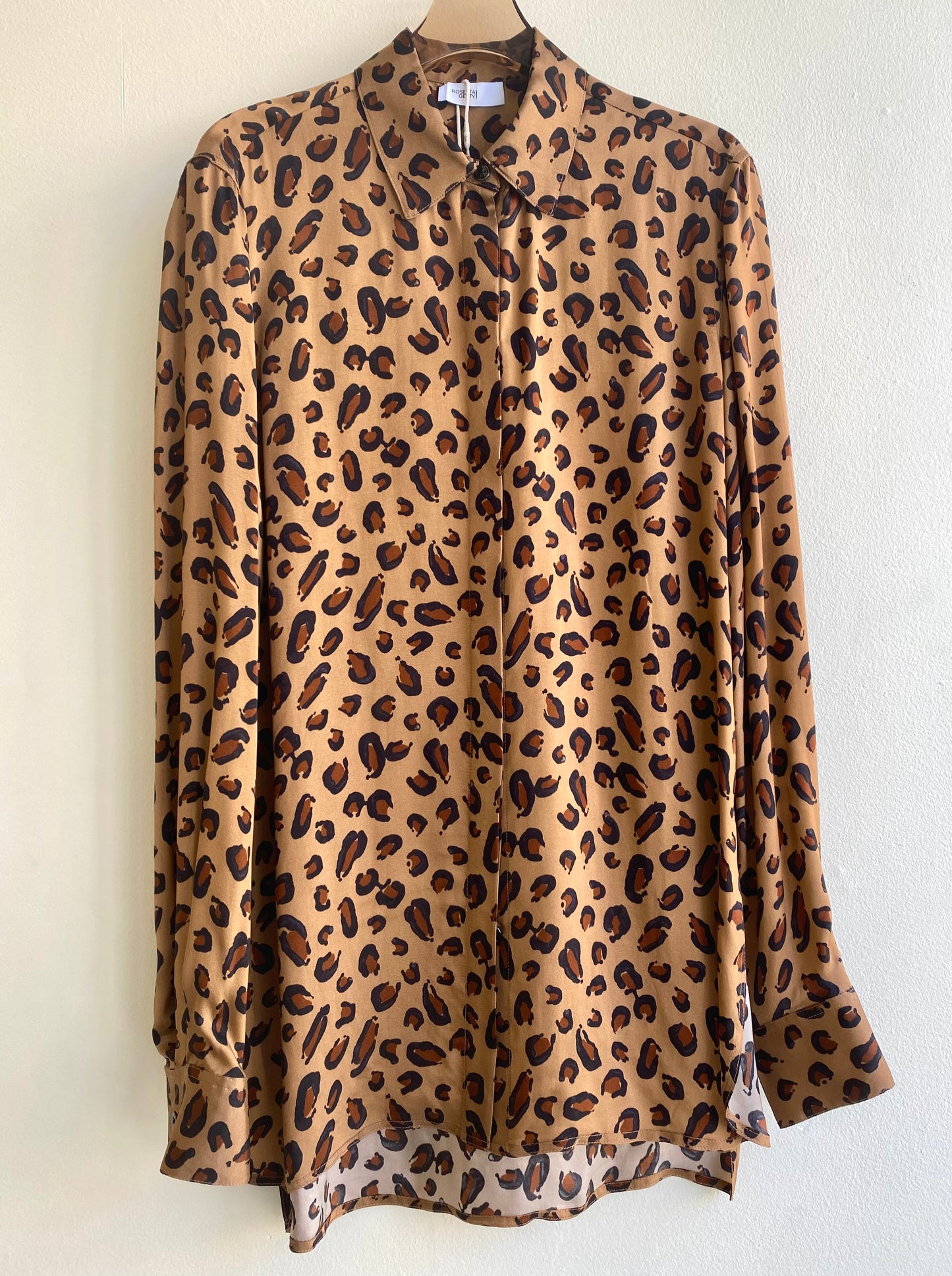 Cheetah Pant and Blouse Vintage Set