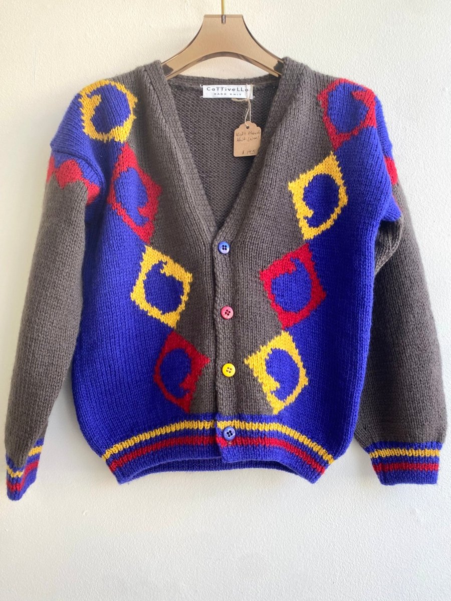 Kids Hand - Knit Wool Sweater by Cattavelli - Made X Hudson