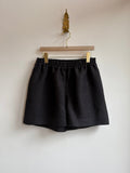 Black Linen Town Shorts - Made X Hudson