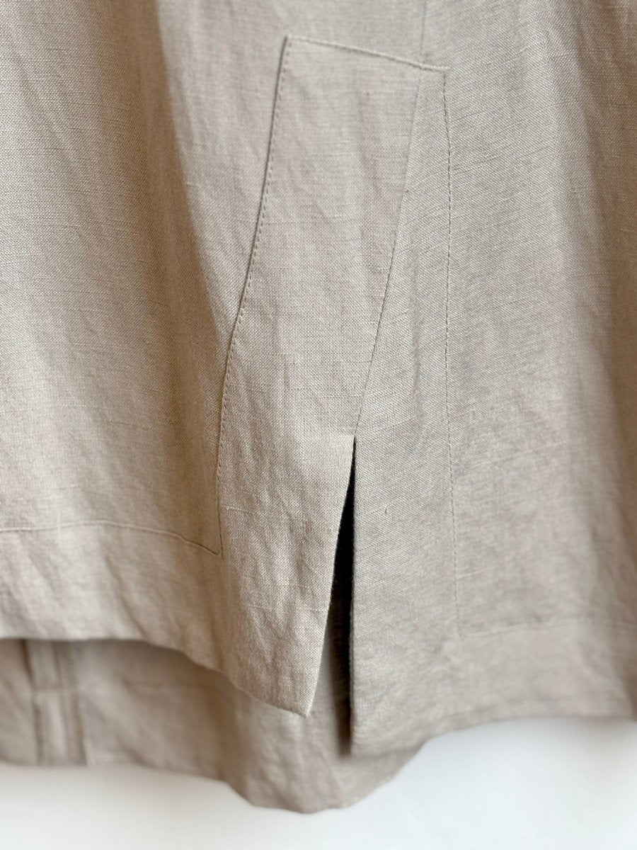Hem Dress Dove Grey - Made X Hudson