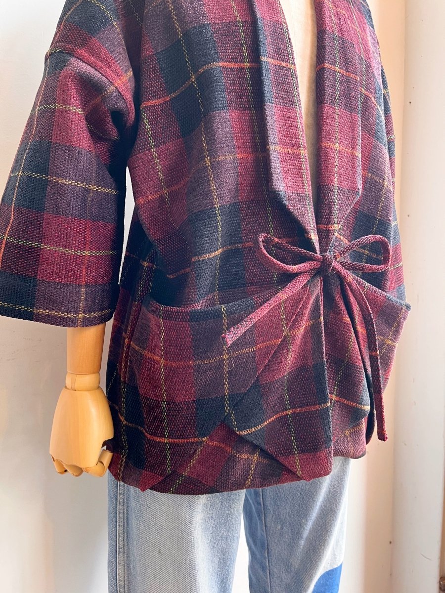 Red Plaid Chore Jacket - Made X Hudson