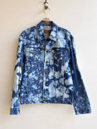 "Xander" Distressed Dark Blue Denim Jacket (Reworked) - Made X Hudson