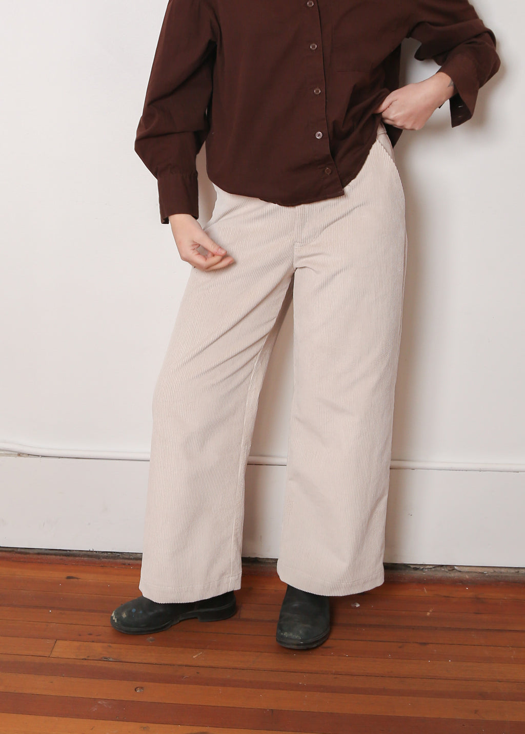 The Constant Pant in Coco Brown