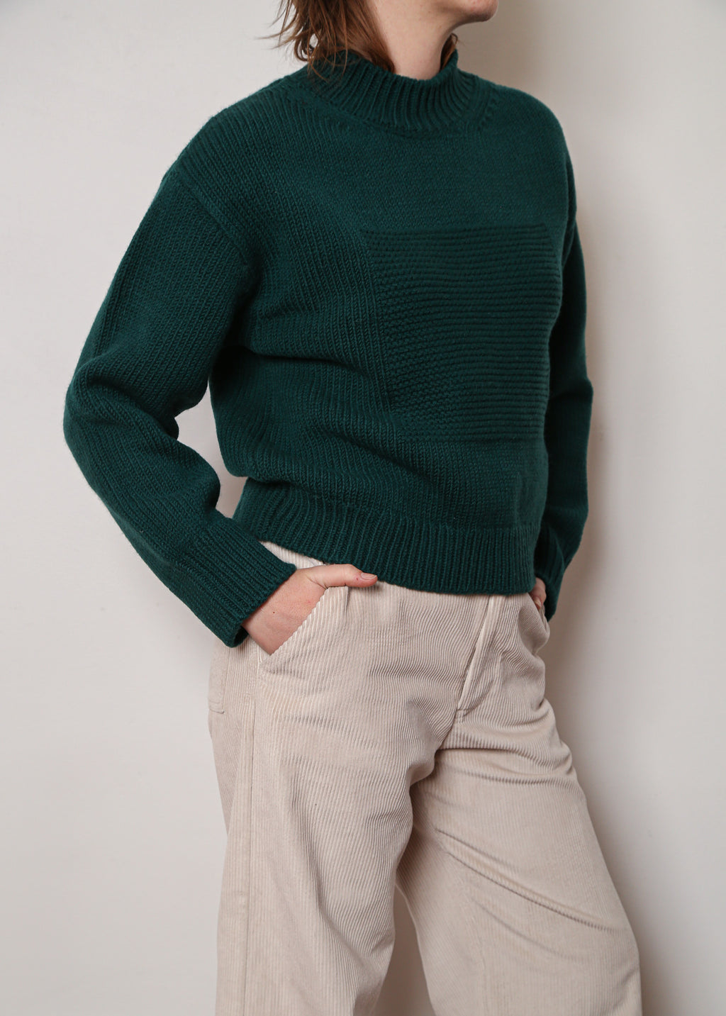 Square Knit Sweater (Multiple Colors)