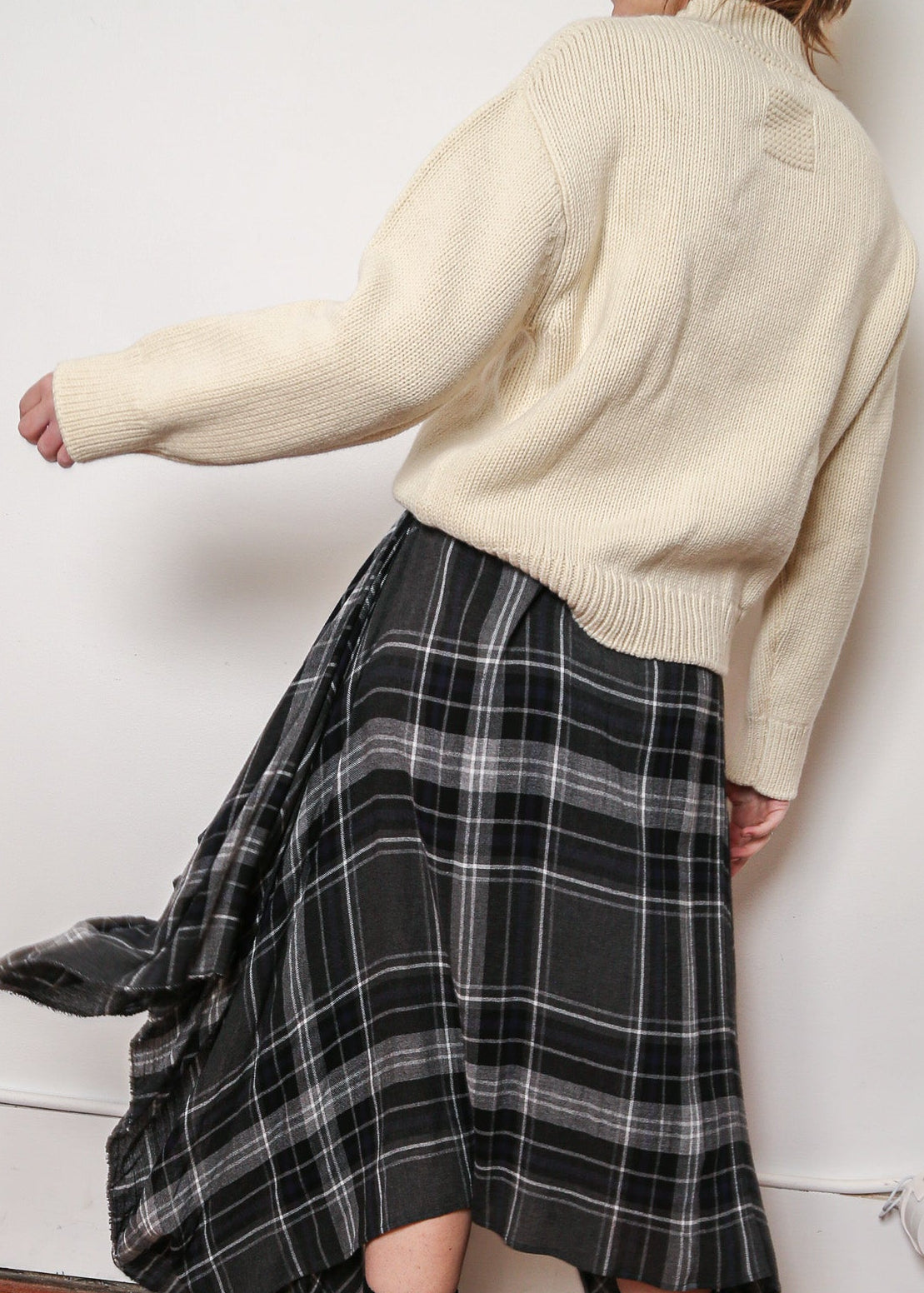 Square Knit Sweater (Multiple Colors)
