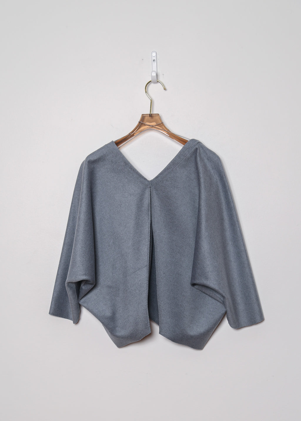 Delta Jae | Grey Batwing Top