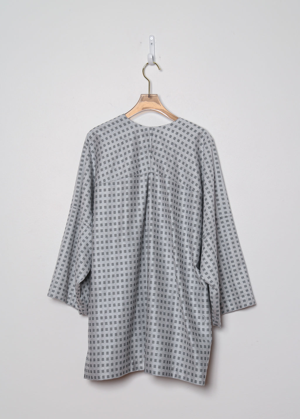 Silver Grid Chore Jacket