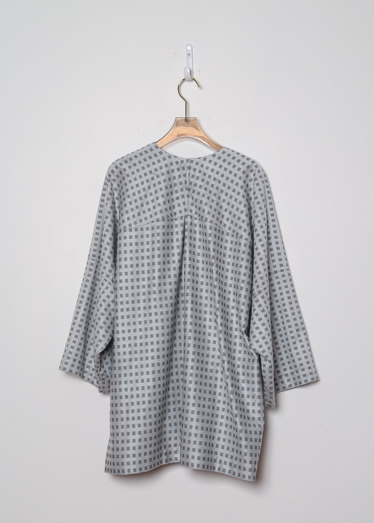 Silver Grid Chore Jacket