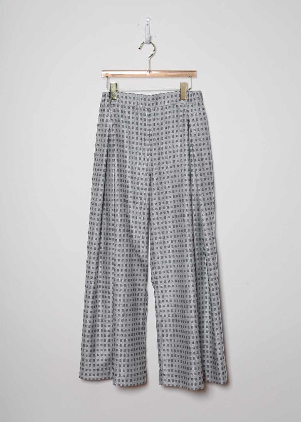 The Arlo Pant in Silver Grid