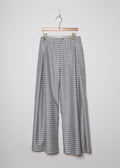 The Arlo Pant in Silver Grid