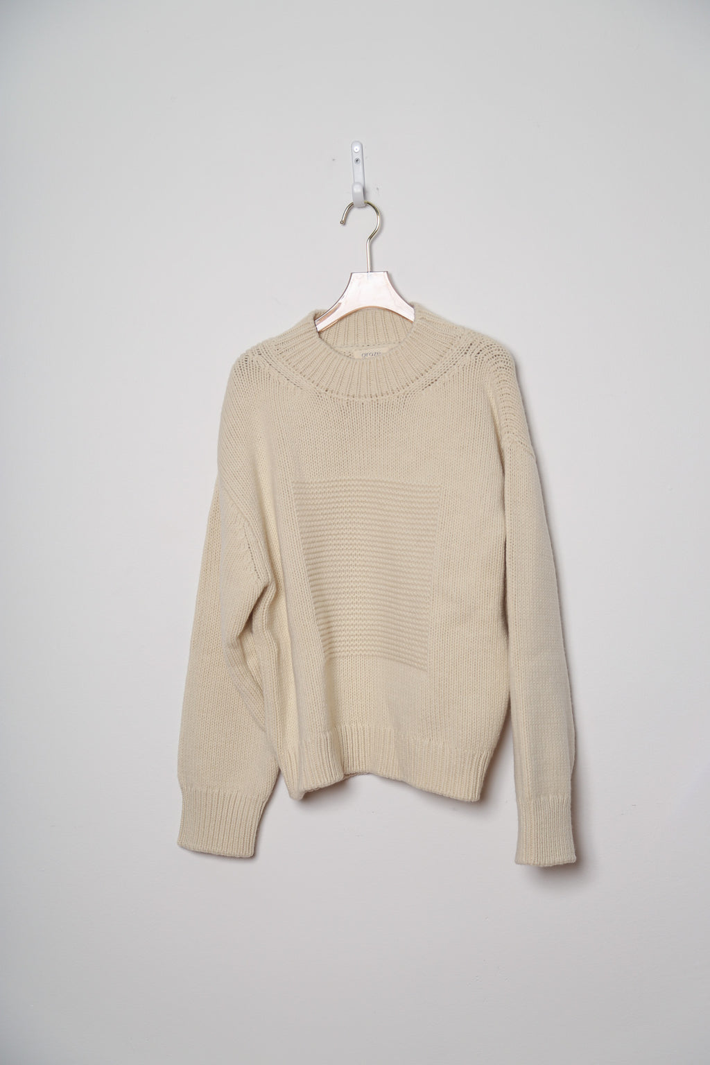 Square Knit Sweater (Multiple Colors)