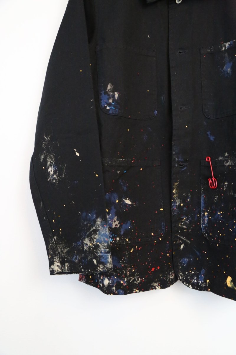 Scenic Painter Jacket in Black | Hand Painted - Made X Hudson