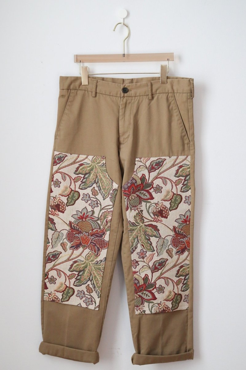 Double Knee Chinos | Jacobean Floral (Reworked) - Made X Hudson