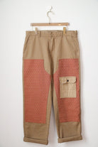 Double Knee Chinos | Terracotta Diamond (Reworked) - Made X Hudson