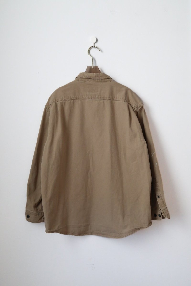 Mixed Upholstery Patchwork Utility Shirt (Reworked) - Made X Hudson