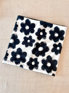 Black Flower Fleece Cowl - Made X Hudson