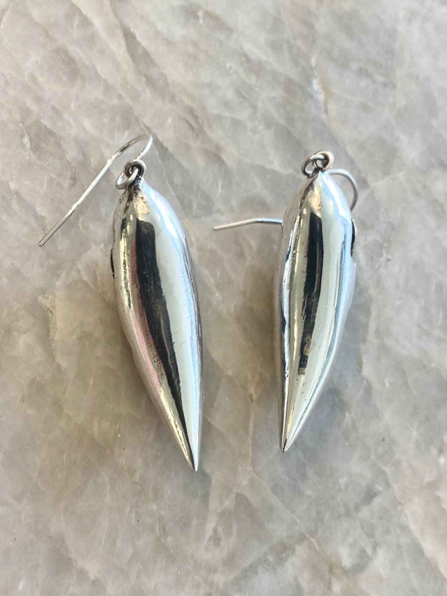 Archipelago Sterling Silver Earrings Pepper Shaped - Made X Hudson