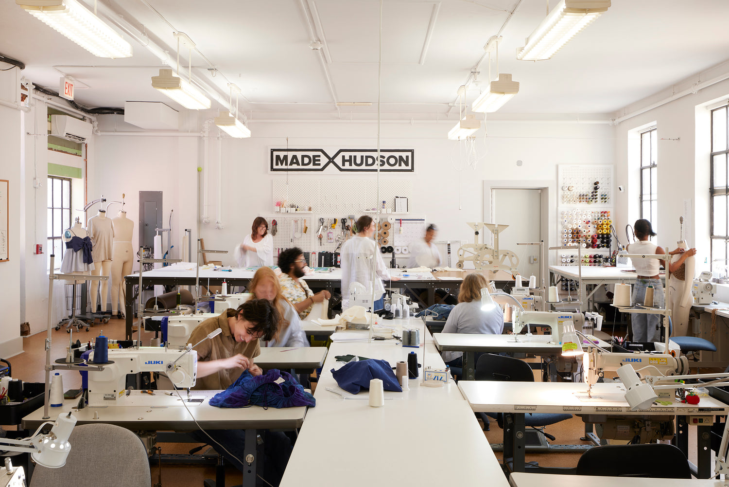 Made X Hudson | MadexHudson | Made in the USA | Garment Factory | New York Small Business | Sewing | Haute Couture | Slow Fashion | Transparency | Sustainable Fashion | New York Made | Celestino 