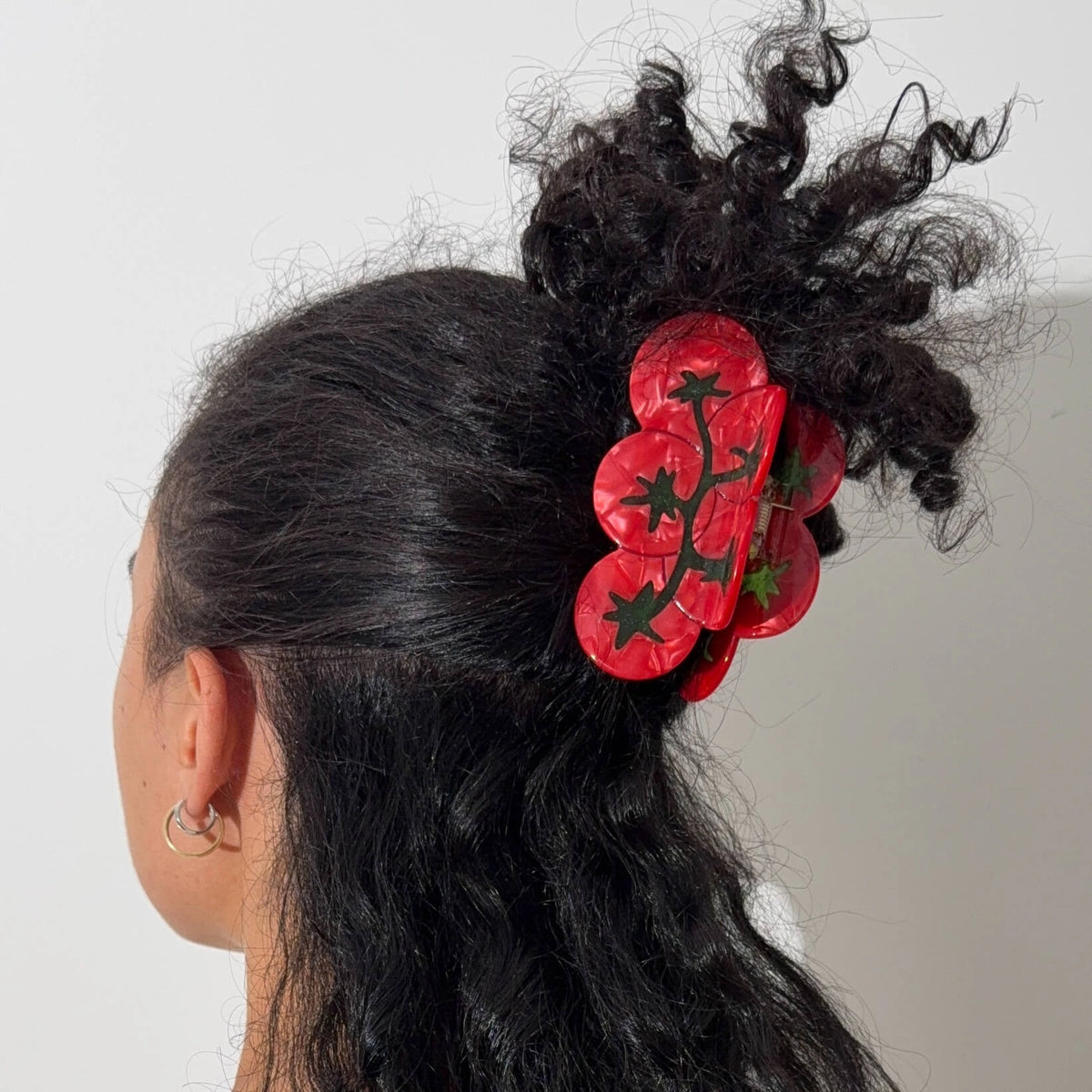 Large Tomatoes On the Vine Hair Claw Clip - Made X Hudson