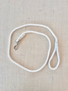 Dog Leash in White Cotton Rope - Made X Hudson