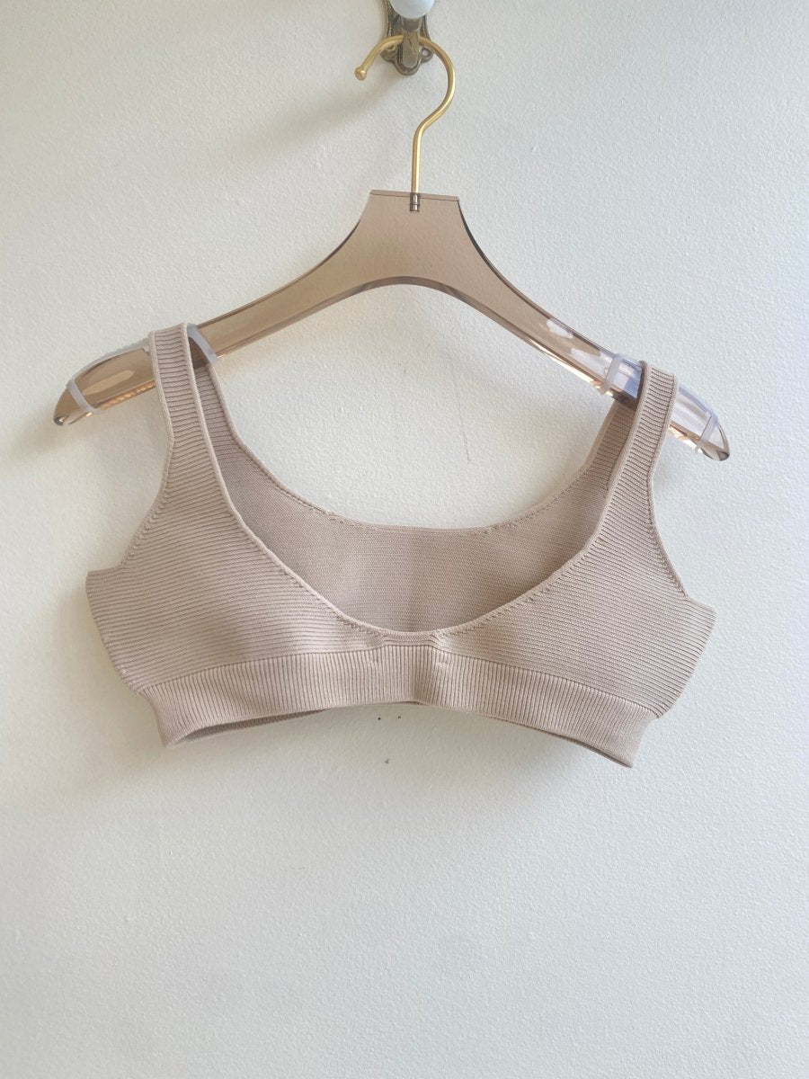 Beige Bari Bikini Top - Made X Hudson