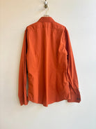 “Lively” Rust with Gold Embroidered Spring Onion Shirt (Reworked) - Made X Hudson