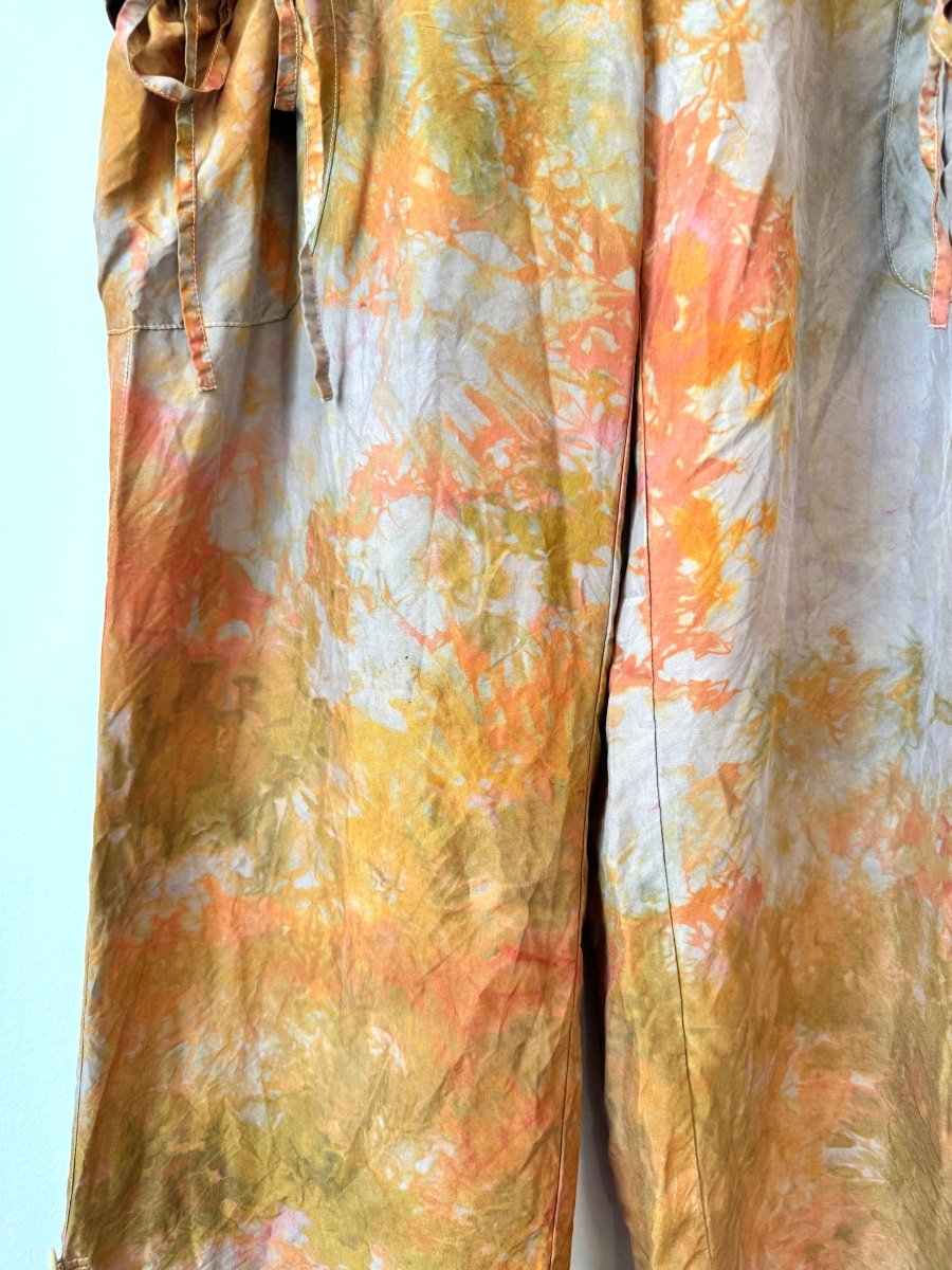 Ember and Stone Silk Pants | Hand Dyed (Reworked) - Made X Hudson