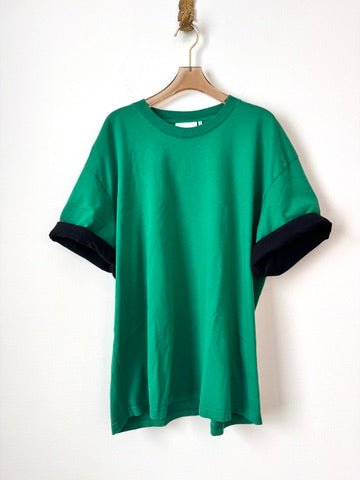 Le Pere | Emerald Double Sleeve Tee (Vintage) - Made X Hudson