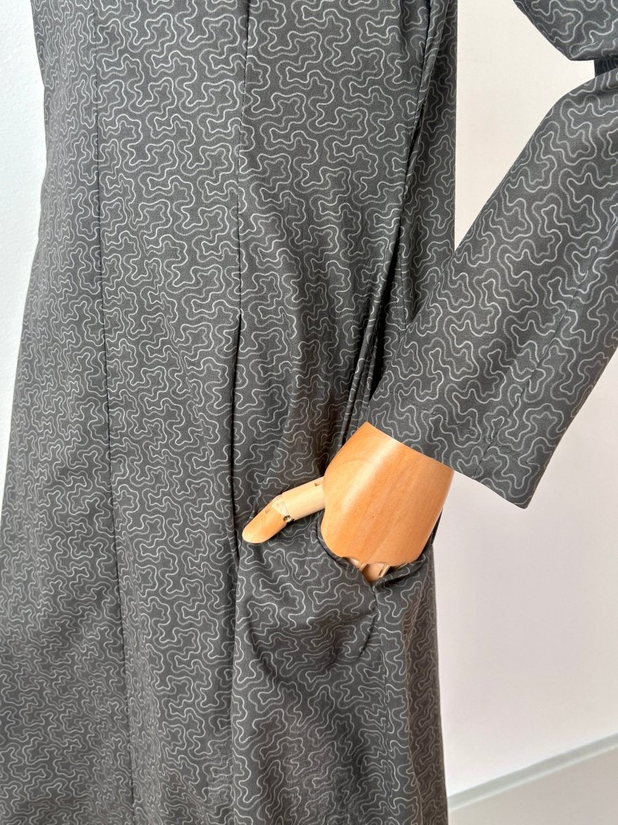 Ulrike Tunic in Lebanon Valley Etching Print - Made X Hudson