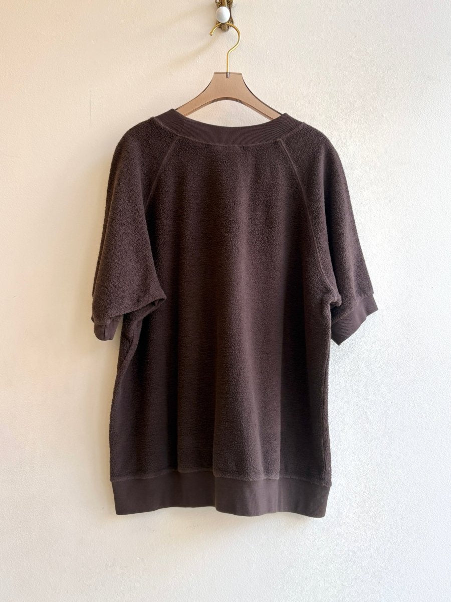 Jungmaven | Short Sleeve Ragland Terry Fleece Sweatshirt (Vintage) - Made X Hudson