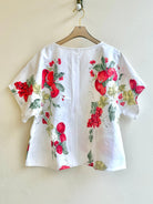 Red Pear and Grape Print | Picnic Top - Made X Hudson