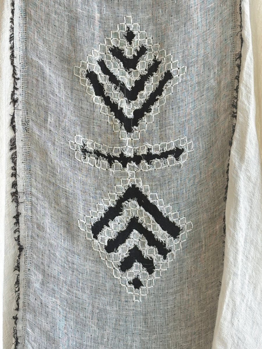 Hand Embroidered Tree of Life Vestment Top - Made X Hudson