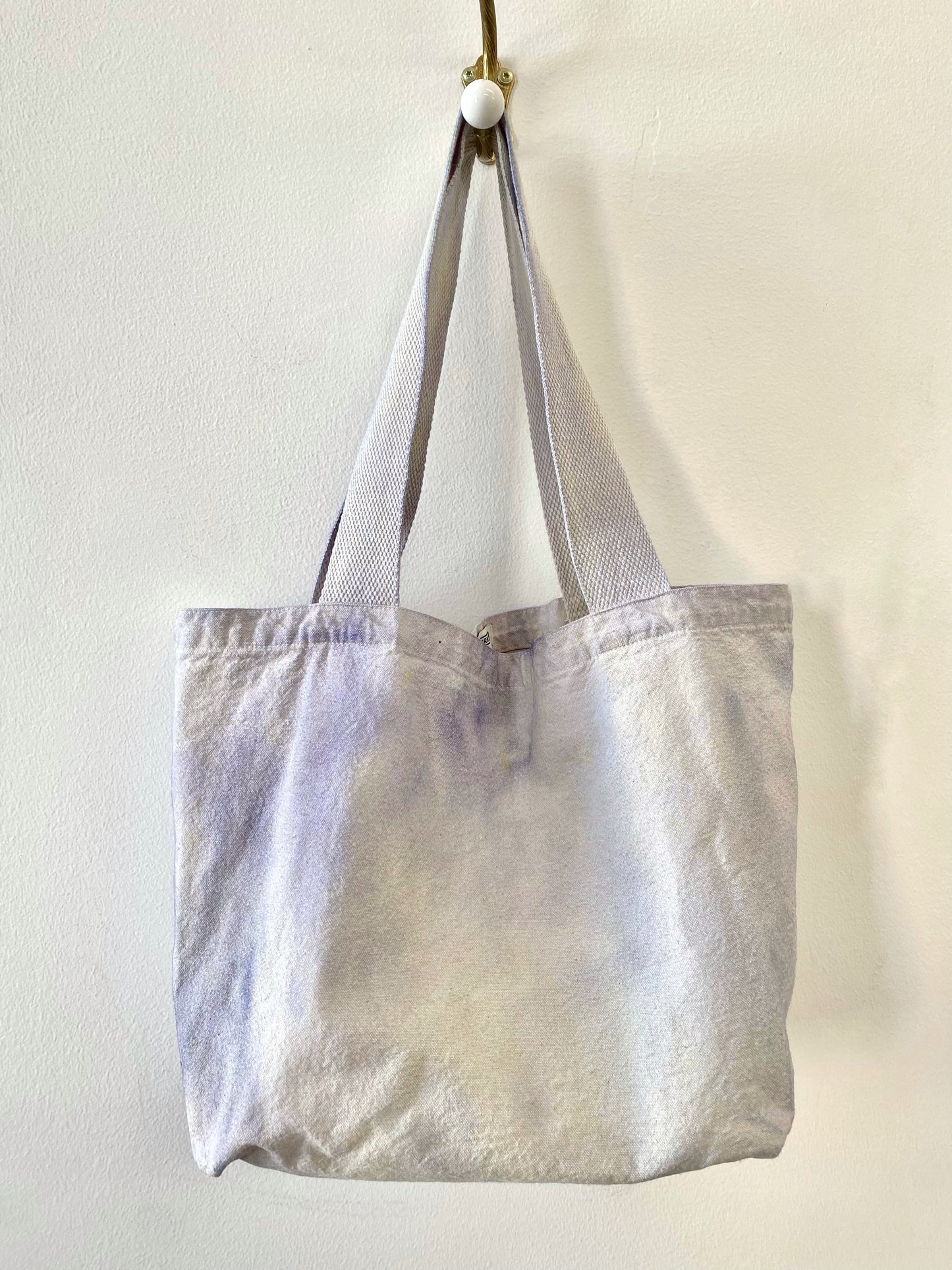 Organic Cotton Hand Dyed Totes (Cool Water)