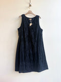 Tulip | Deep Navy Tank Dress With Trim Detail (Vintage) - Made X Hudson
