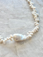 Pendant Baroque Pearl Necklace 18k Gold Fill Closure (16" Extends 18") - Made X Hudson