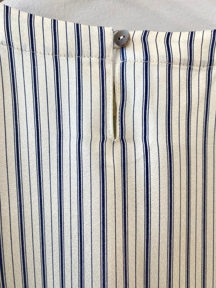 Black & White Pinstripe Everyday Top - Made X Hudson