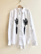 “Roy” Carrot Print Shirt (Reworked) - Made X Hudson