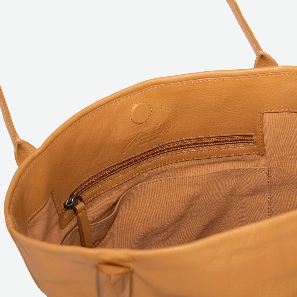 Waverly Leather Bucket Tote Bag (Multiple Colors) - Made X Hudson