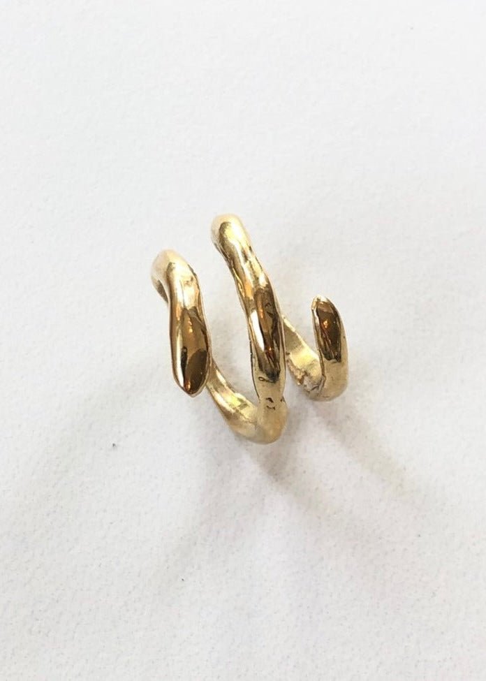 Vertigo Ring/Scarf Holder (Multiple Metals) - Made X Hudson