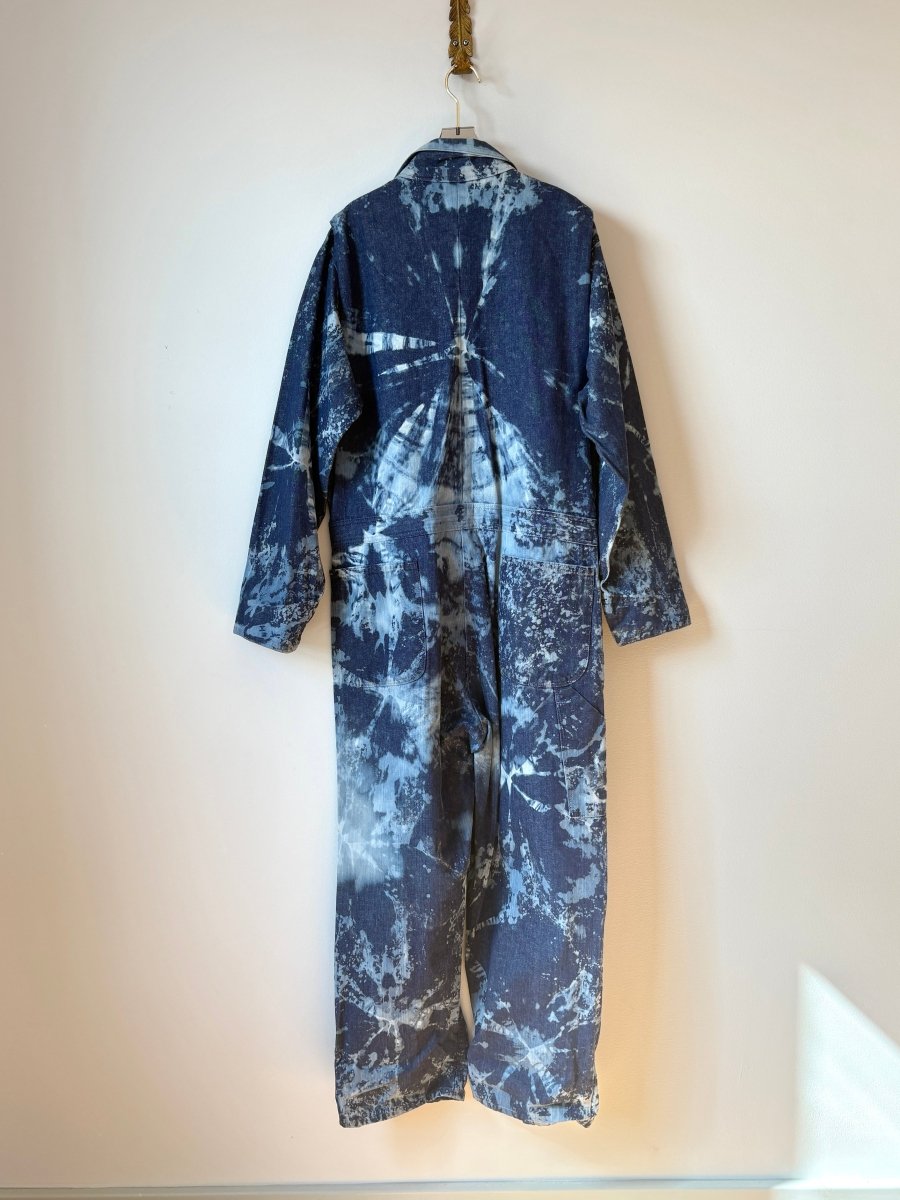 Blue Wash Denim Coveralls (Reworked) - Made X Hudson
