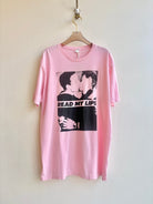 Read My Lips Pink Graphic Tee (Vintage) - Made X Hudson