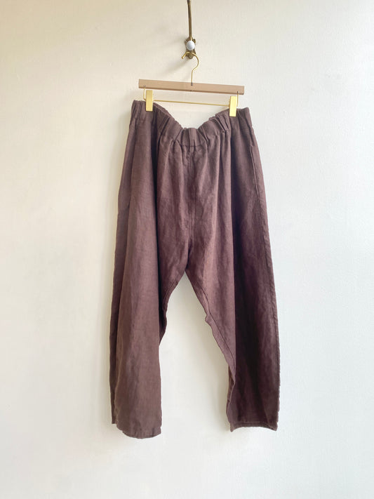 Peat Linen Studio Pant