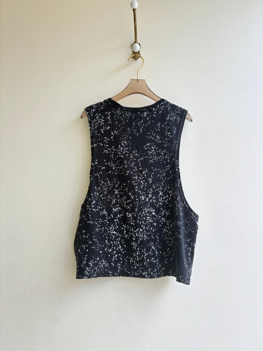 Cropped Composition Notebook Sleeveless Tee (Reworked) - Made X Hudson