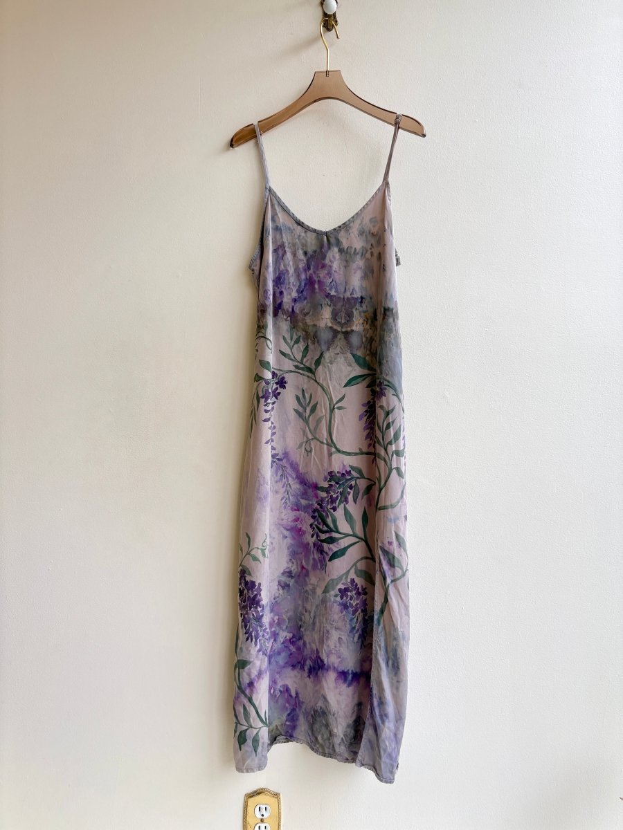 Wisteria Shift Dress | Hand Painted (Reworked) - Made X Hudson