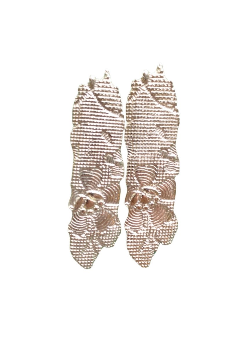 Silver Pizzo Earrings - Made X Hudson